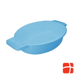 Sundo wash bowl 5.5l blue plastic with soap dish