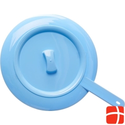 Sundo bedpans ø31cm blue with handle and lid