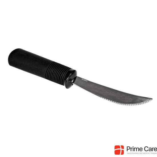 Sahag Good Grips knife serrated with solid rubber grip