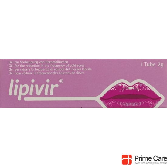 lipivir prophylaxis against herpetic vesicles Tb 2 g