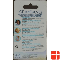 Sea-Band acupressure band adult gray 1 pair