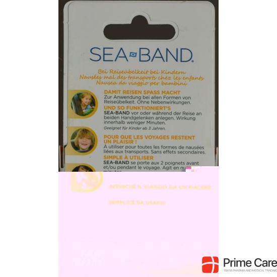 Sea-Band acupressure band children blue 1 pair