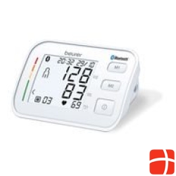 Beurer upper arm blood pressure monitor BM 57 Bluetooth smart. with universal cuff