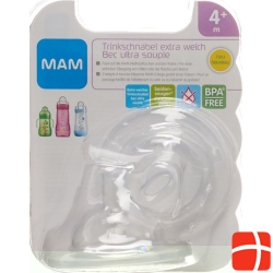 MAM spout extra soft 4+ Months 2 pcs