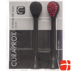 Curaprox Sonic Hydra Black is White brush heads BIW 259