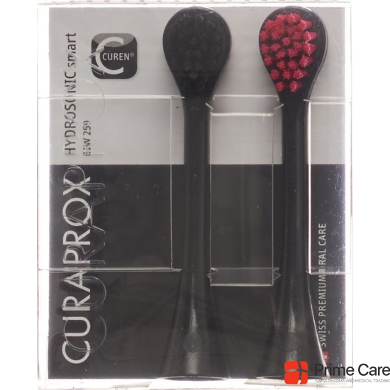 Curaprox Sonic Hydra Black is White brush heads BIW 259