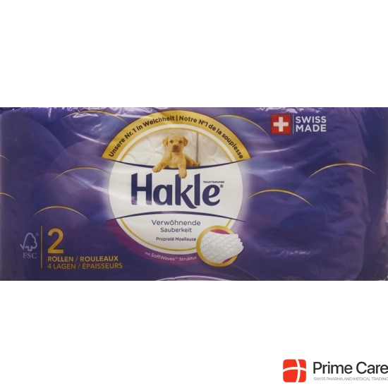 Hakle Pampering cleanliness of toilet paper FSC 2 pcs