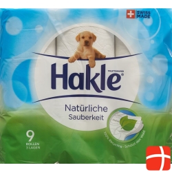 Hakle Natural cleanliness of toilet paper FSC 9 units