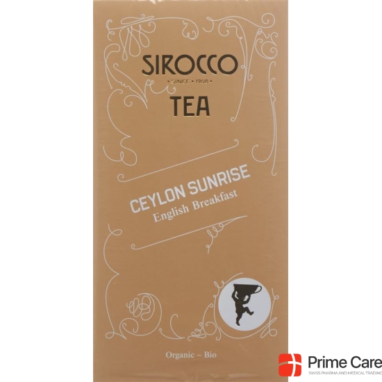 Sirocco Ceylon tea bags Sunrise 20 pcs