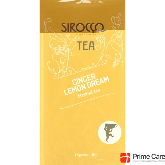 Sirocco teabags Ginger Lemon Dream 20 pcs