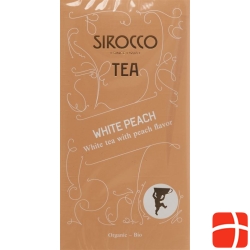 Sirocco teabags White Peach 20 pcs