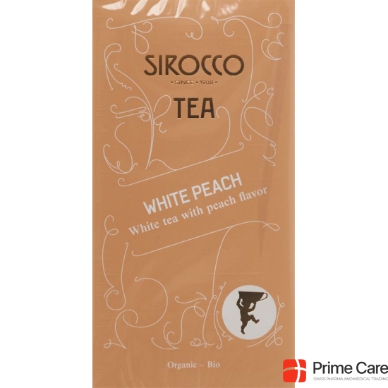 Sirocco teabags White Peach 20 pcs