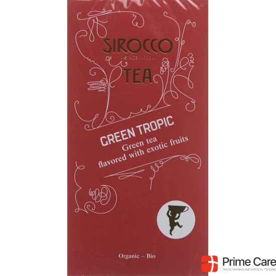 Sirocco teabags Green Tropic 20 pcs