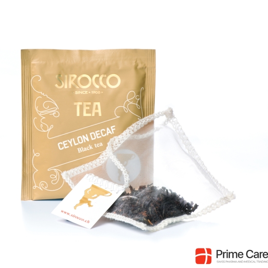 Sirocco Ceylon tea bags Decaf 20 pcs