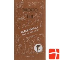 Sirocco Black Vanilla Tea Bags 20 pcs