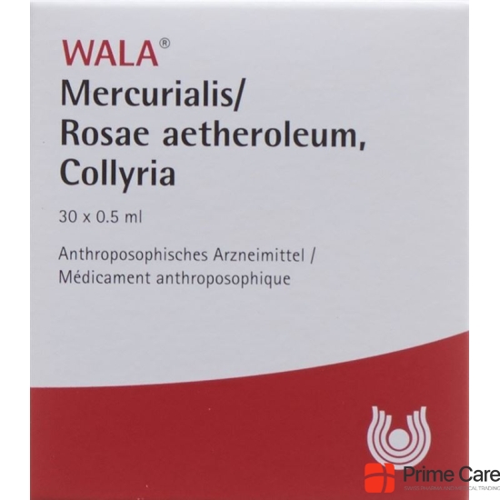 Wala Mercurialis / Rosae aetheroleum Gd Opht 30 Monodos 0.5 ml