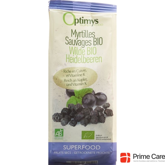 Optimys blueberries wild Bio 180 g