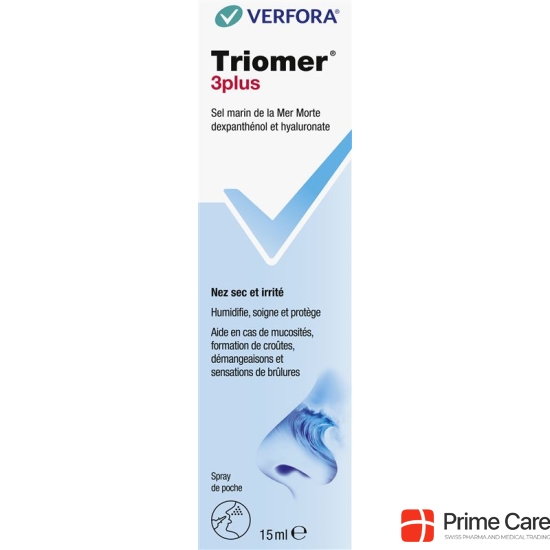 Triomer 3plus nasal spray 15 ml