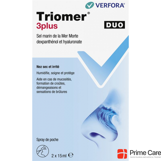 Triomer 3 Plus By Nasmer Nasenspray Duo 2x 15ml buy online