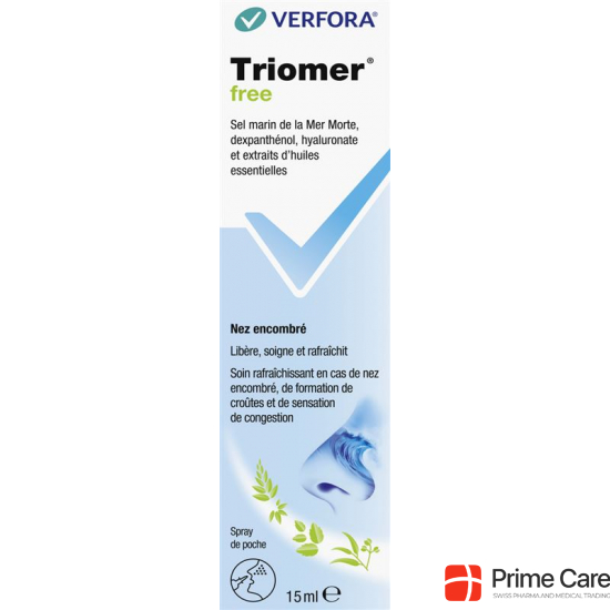 Triomer free nasal spray 15 ml