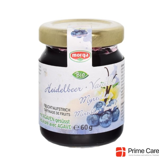 Morga jam blueberry-vanilla Agave Bio 60 g