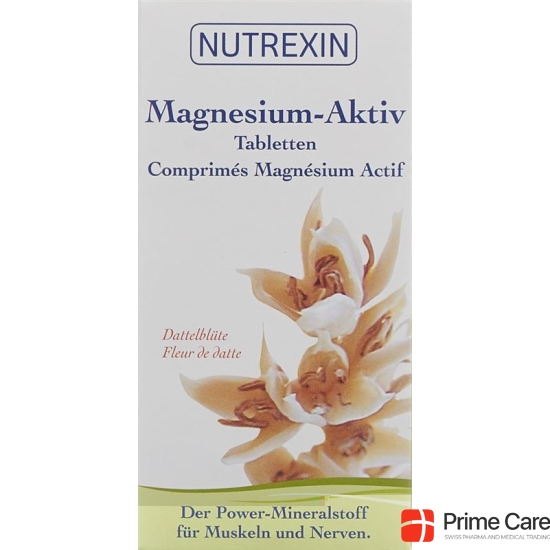 Nutrexin magnesium-active tbl Ds 120 pcs