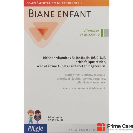 Biane children vitamins and minerals Btl 20 pcs