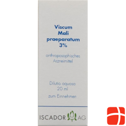 Iscador Viscum Mali Praeparatum 3% Dilutio aquosa 20 ml