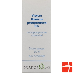 Iscador Viscum Quercus Praeparatum 3% Dilutio aquosa 20 ml