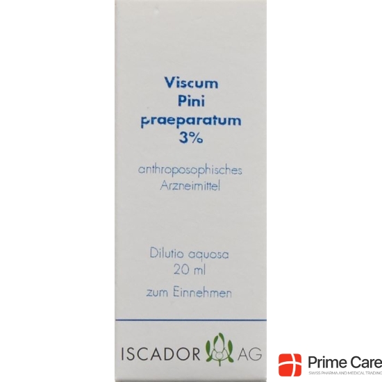 Iscador Viscum Pini Praeparatum 3% Dilutio aquosa 20 ml