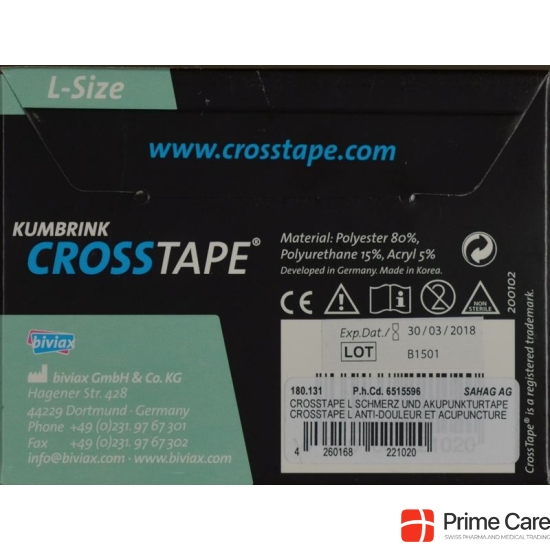 Cross Tape Tape pain acupuncture L 120 pcs