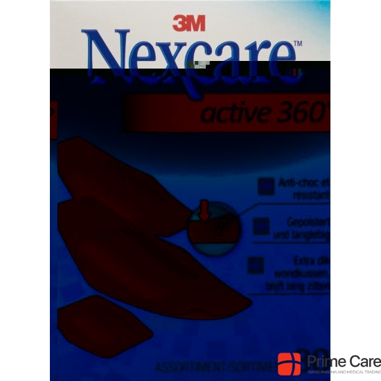 3M Nexcare Plaster Active 360° 30 pcs