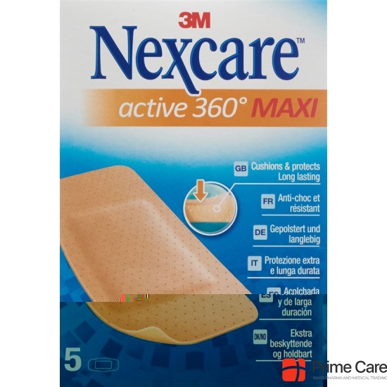 3M Nexcare Active 360 Maxi 50 x 101 mm 5 plasters