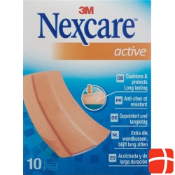 3M Nexcare plasters Flexible Foam Active Bands 6 x 10 cm 10 pcs