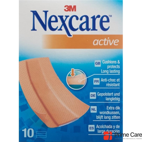 3M Nexcare plasters Flexible Foam Active Bands 6 x 10 cm 10 pcs