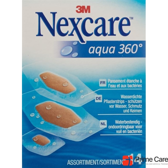 3M Nexcare patch Aqua 360 assorted 14 pcs