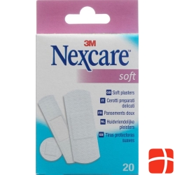 3M Nexcare patch Soft Strips assorted 20 pcs