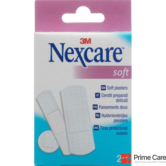 3M Nexcare patch Soft Strips assorted 20 pcs