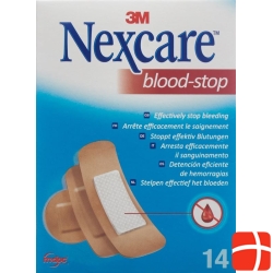 3M Nexcare plasters Blood-stop assorted 14 pcs