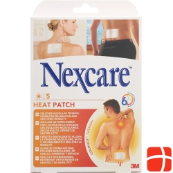 3M Nexcare Heat Patch 9.5 x 13 cm 5 pcs