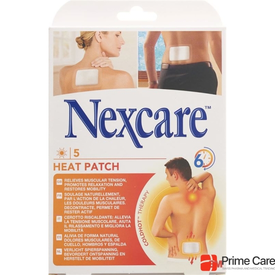 3M Nexcare Heat Patch 9.5 x 13 cm 5 pcs