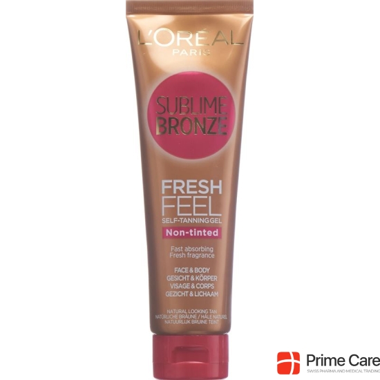 Sublime bronze refreshing self-tanning gel 150 ml