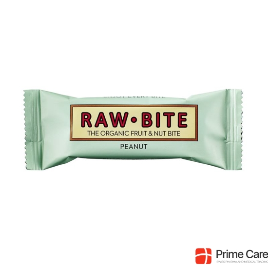 Raw Bite raw peanut bolt 12 x 50 g