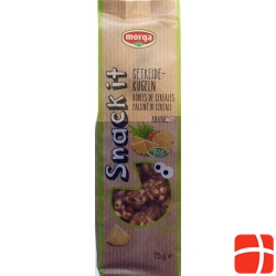 Morga snack it cereal balls pineapple Bio 75 g