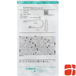 Cystofix dilatation change cutlery CH12 40cm straight