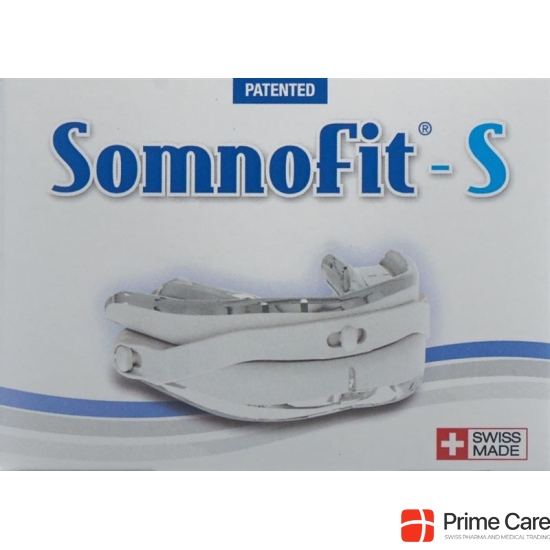 SOMNOFIT-S jaw brace Schlafapnoea and snoring