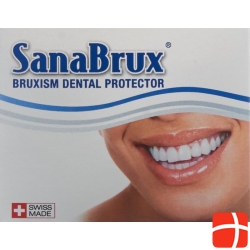 Sanabrux splint against teeth grinding (bruxism)