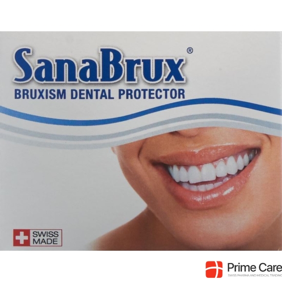 Sanabrux splint against teeth grinding (bruxism)