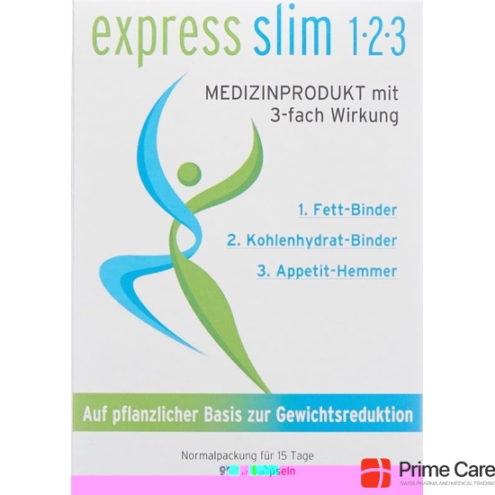 express slim 1-2-3 Kaps with 3-fold effect 90 pcs