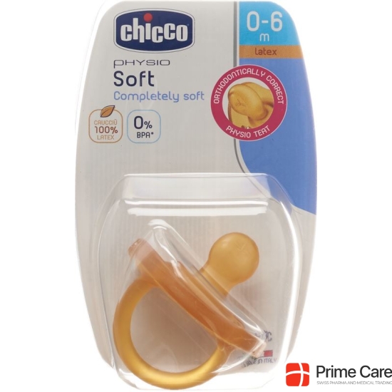 Chicco Soother physiologically rubber Gommotto 0-6m mini